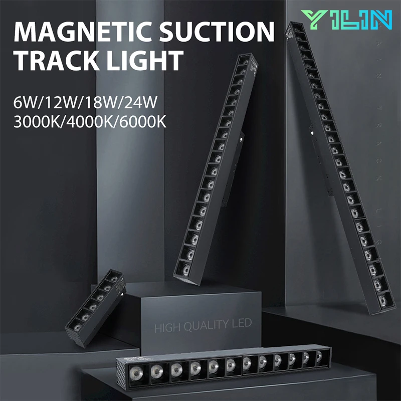 Outdoor Lighting Track - LED Magnetische Spoor Licht Ingebed 48V