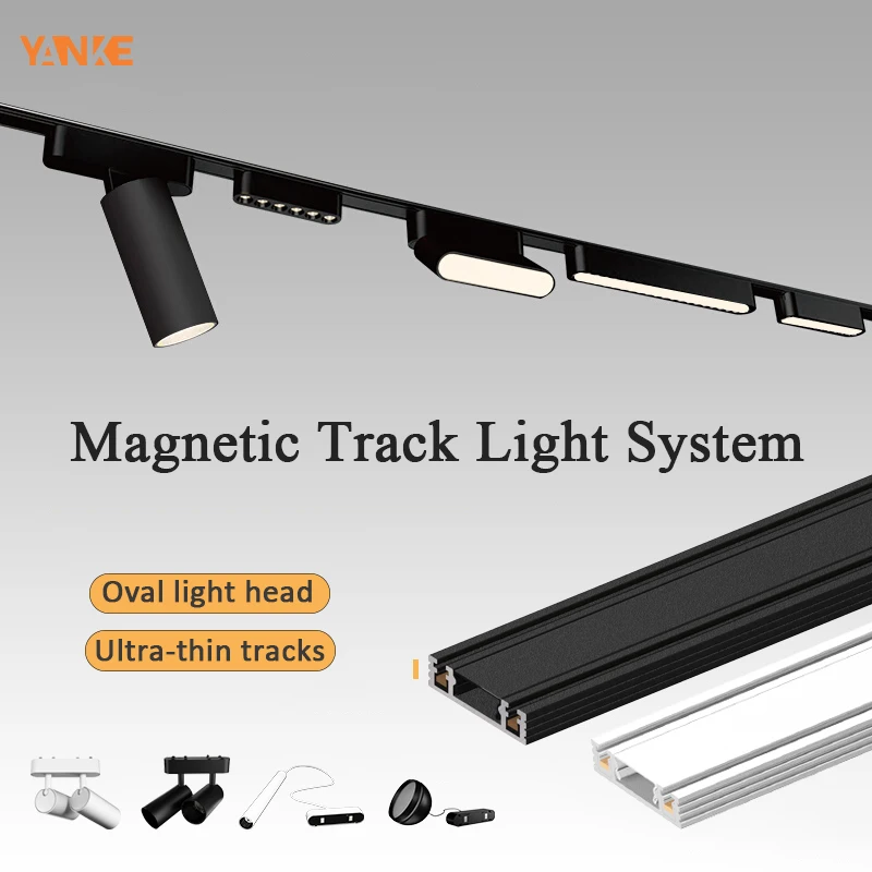 Outdoor Lighting Track - UT-Pro-serie magnetisch spoorlicht LED-railverlichting Spotlight Lamp
