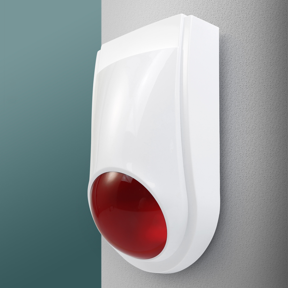 Outdoor Lighting Wireless - Draadloze flitssirene E6 buiten en binnen