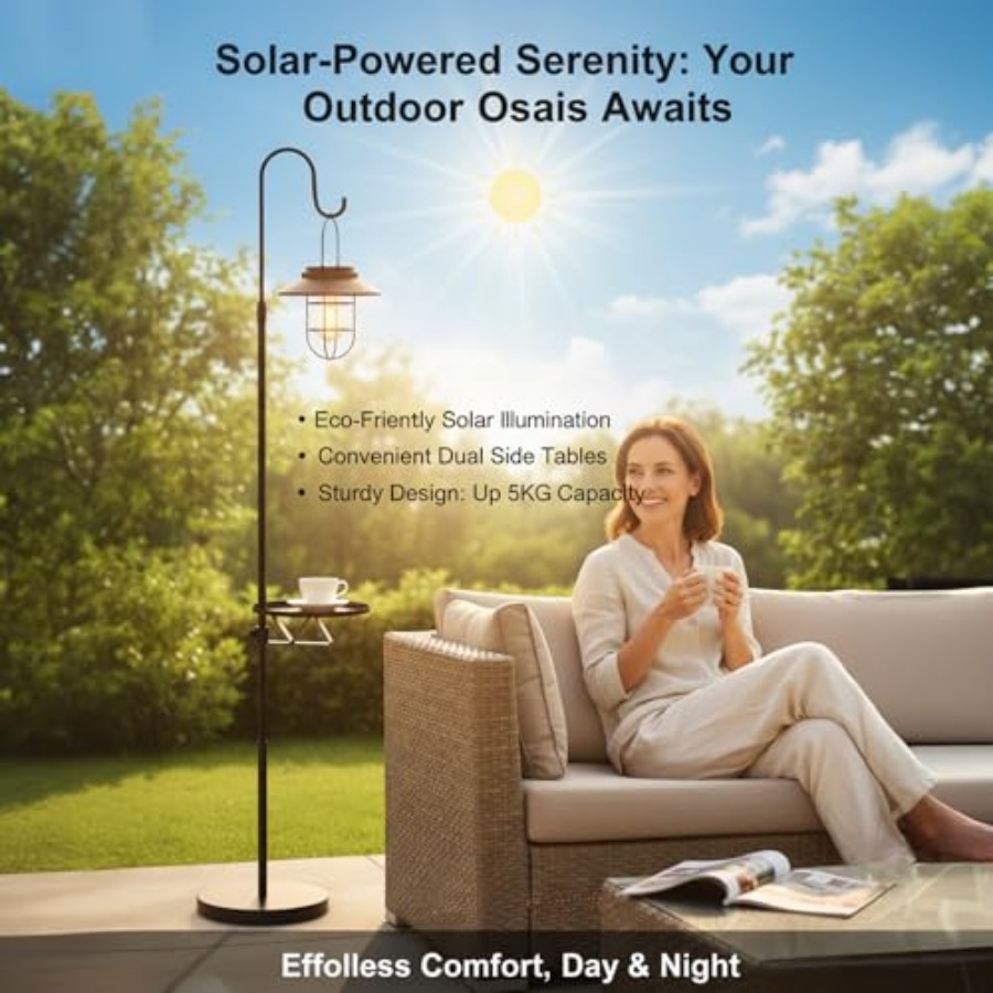 Solar tuinlamp met tafeltje, 6 - Outdoor Lighting Waterproof recensie en prijs