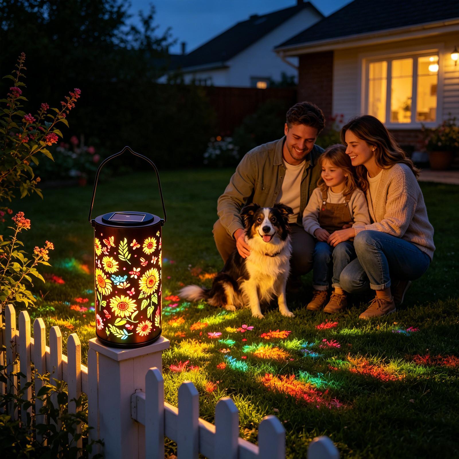 Zonnebloem zonnelantaarn weerb - Outdoor Lighting Pathway recensie en prijs