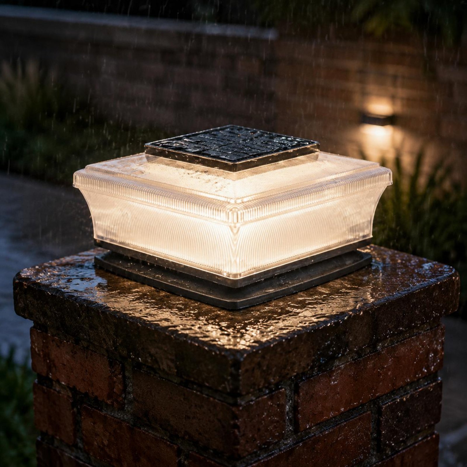 Solar Post Cap Light Draadloos - Outdoor Lighting Wireless recensie en prijs