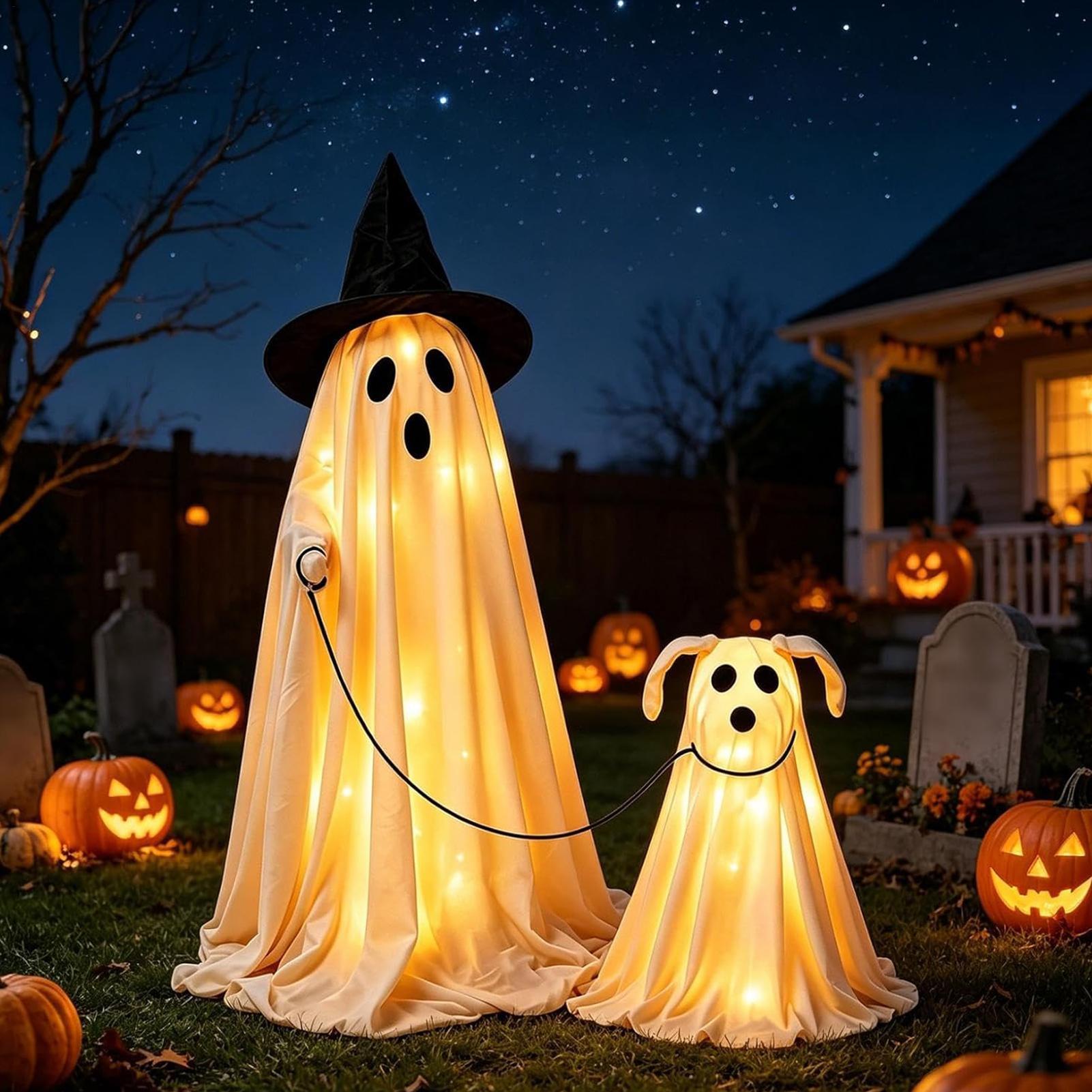 LED-verlichte spookhondenset m - Outdoor Lighting Effects recensie en prijs