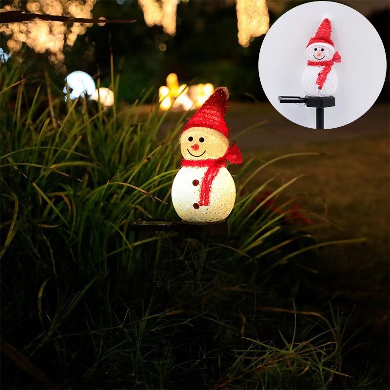 Sneeuwpop Solar Tuinlamp Buite - Outdoor Lighting Pathway recensie en prijs
