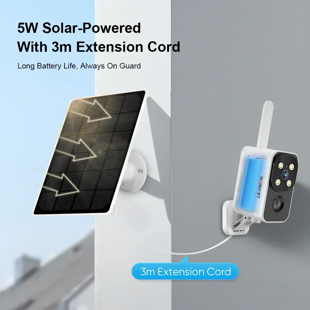 LS VISION Outdoor Solar Camera - Outdoor Lighting Wireless recensie en prijs