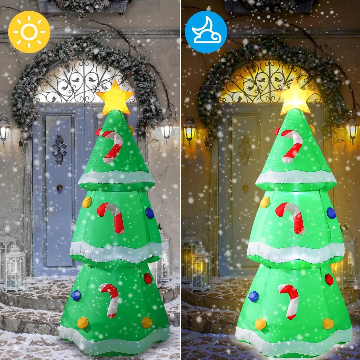 5FT/1,5M Kerst opblaasbare DIY - Outdoor Lighting Effects recensie en prijs